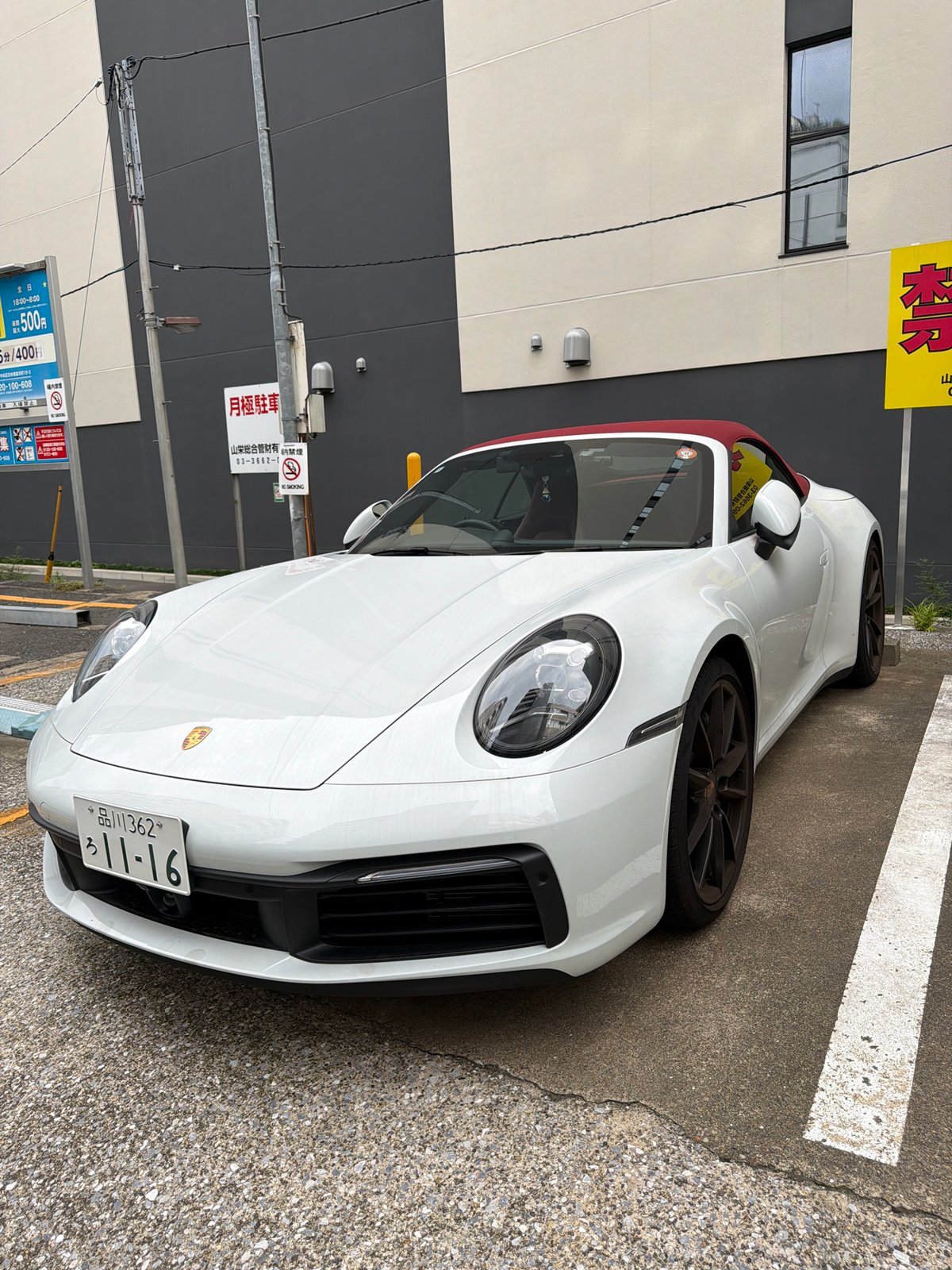 Evening street scenes documented in Chuo, Japan