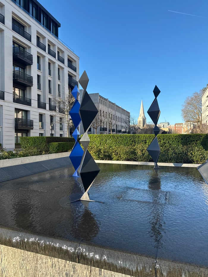 London architectural tour documented across central districts under clear skies