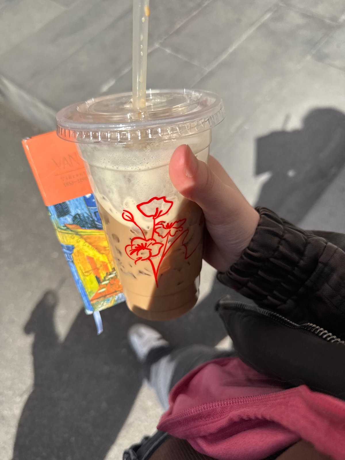 People enjoy iced drinks, use coffee as book weight in Yerevan