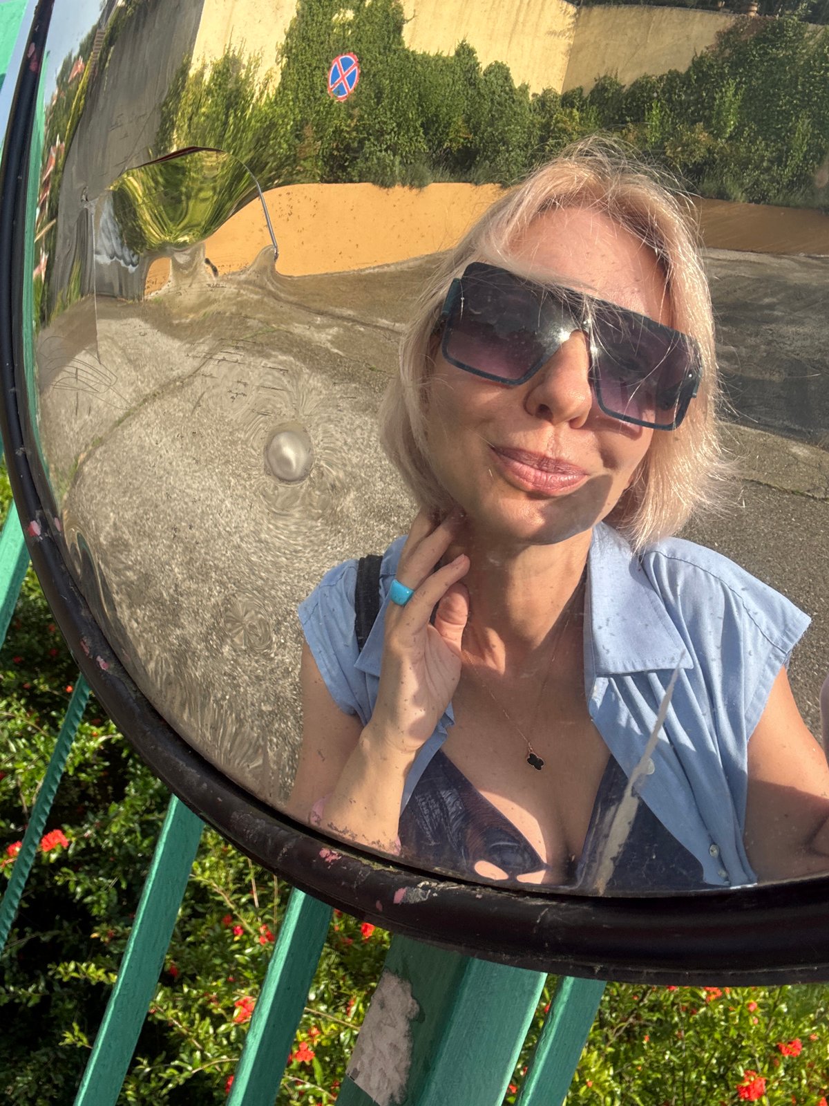 Exploring Sochi's hillside streets with sea views