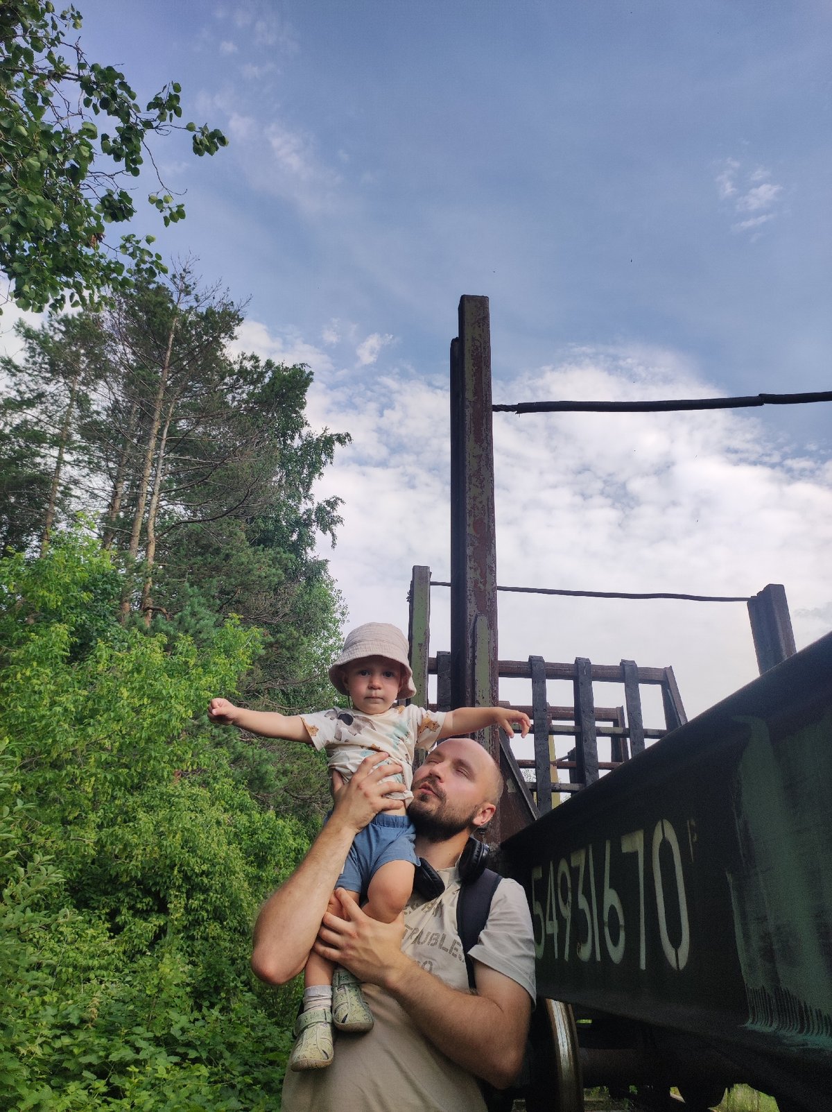 Summer afternoon at Chaikovsky's old railway trail