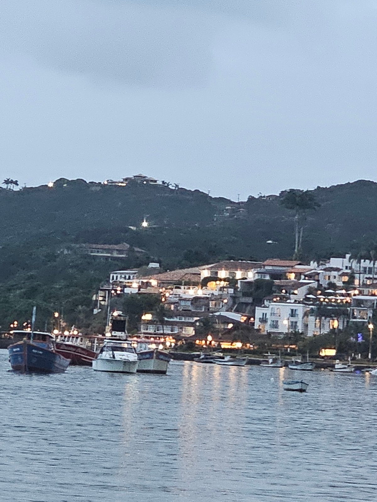 Evening coastal scenes captured in Armação Dos Búzios