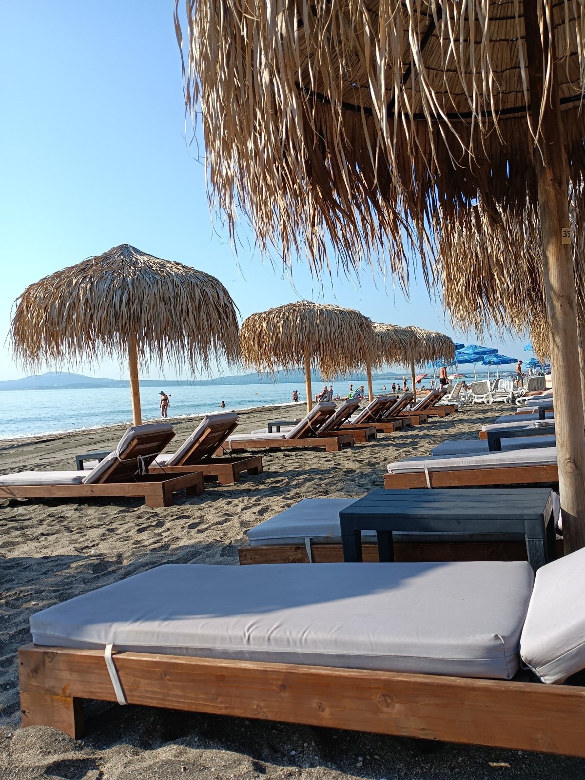 Lazy morning on the Black Sea coast, Burgas