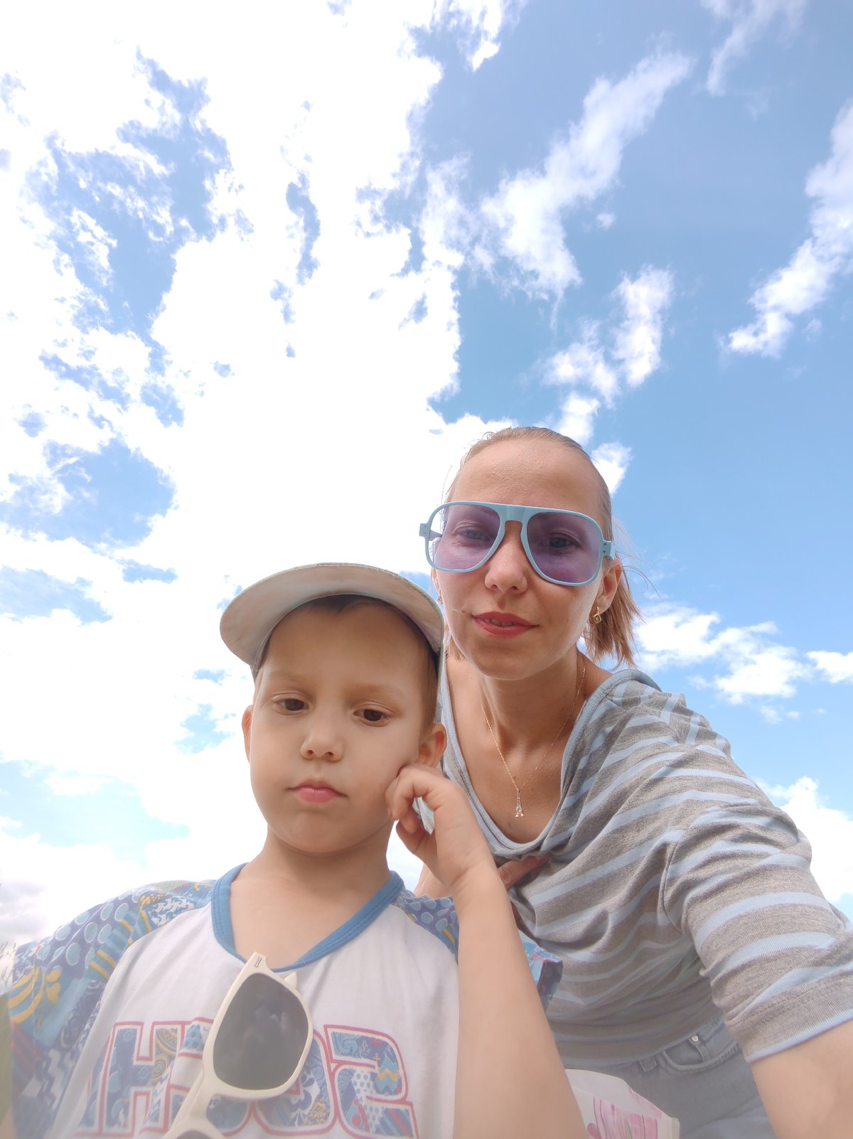 Summer morning wandering around Chuchhlom, Russia