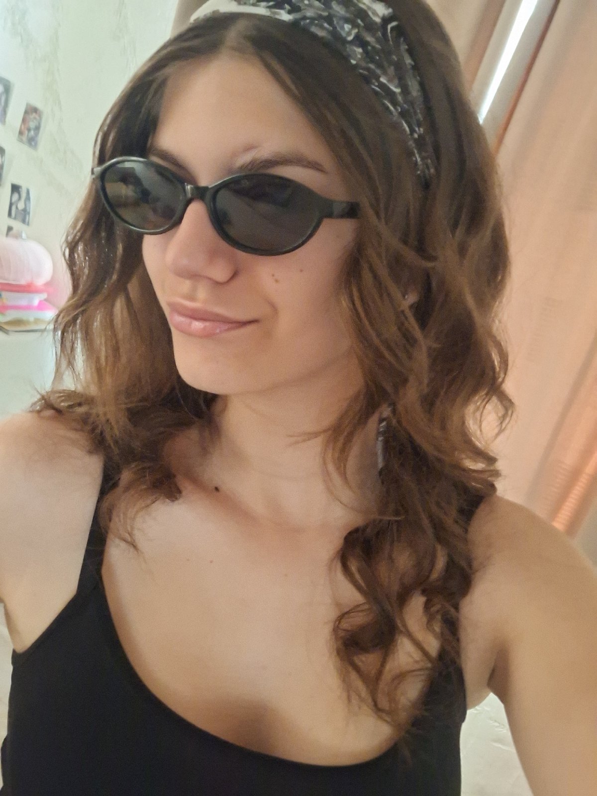 Bedroom selfie session in Panagyurishte, Bulgaria