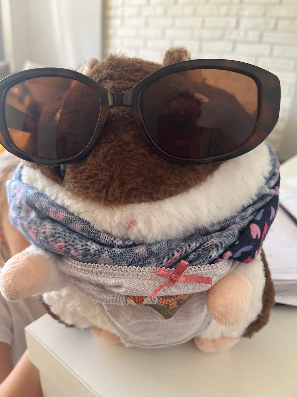 Stuffed Animals Stage Whimsical Writing Session with Notebooks