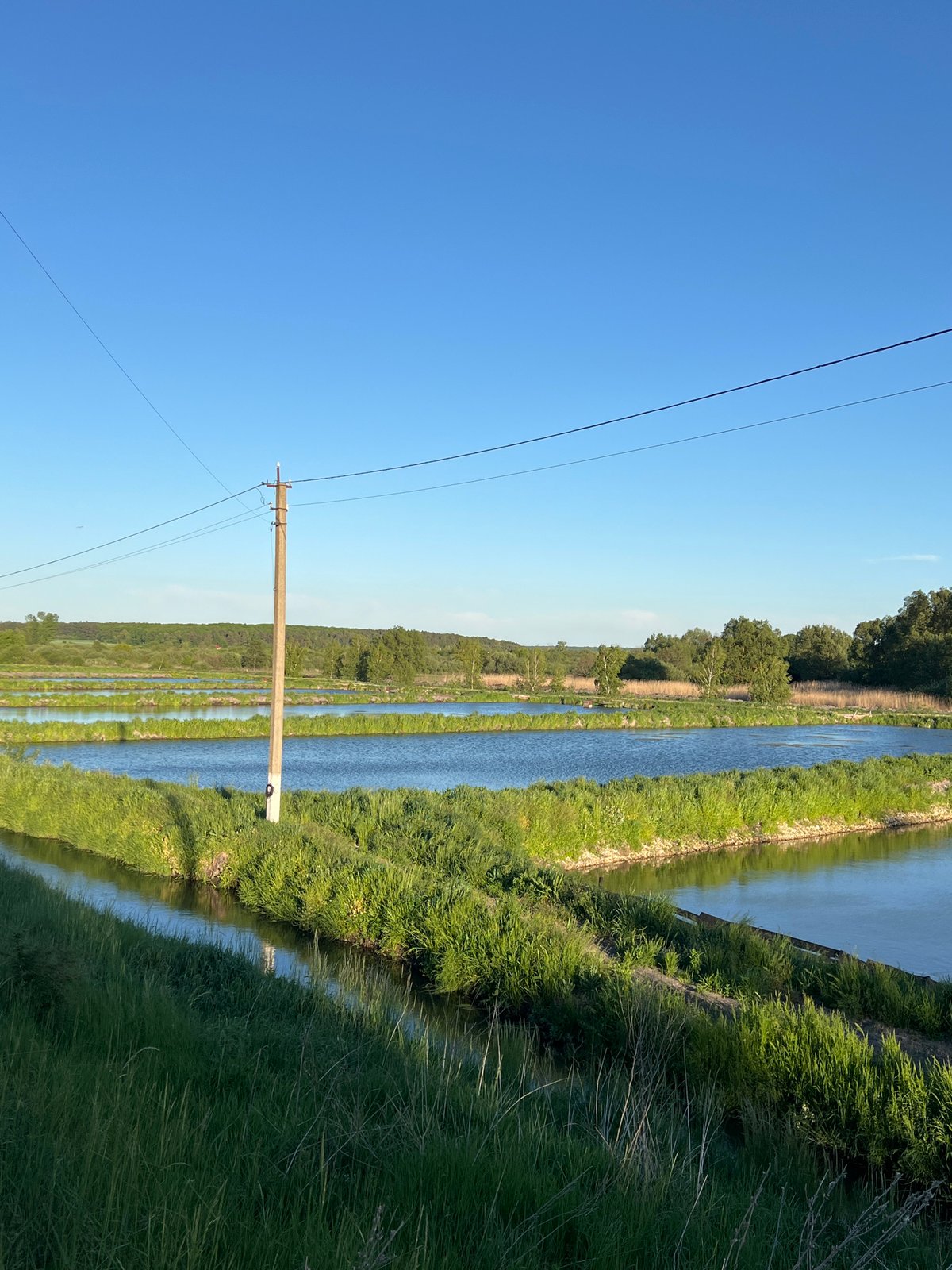 Rural waterways and landscapes documented near Reniv, Ukraine