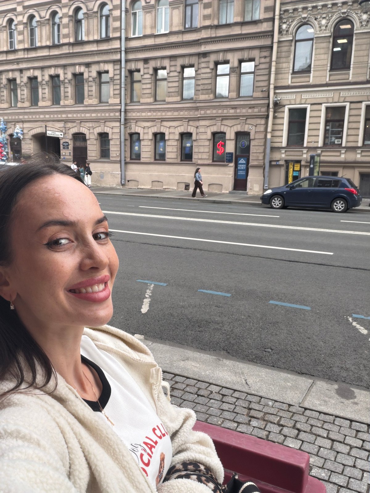 Up-close with Saint Petersburg's ornate brick architecture