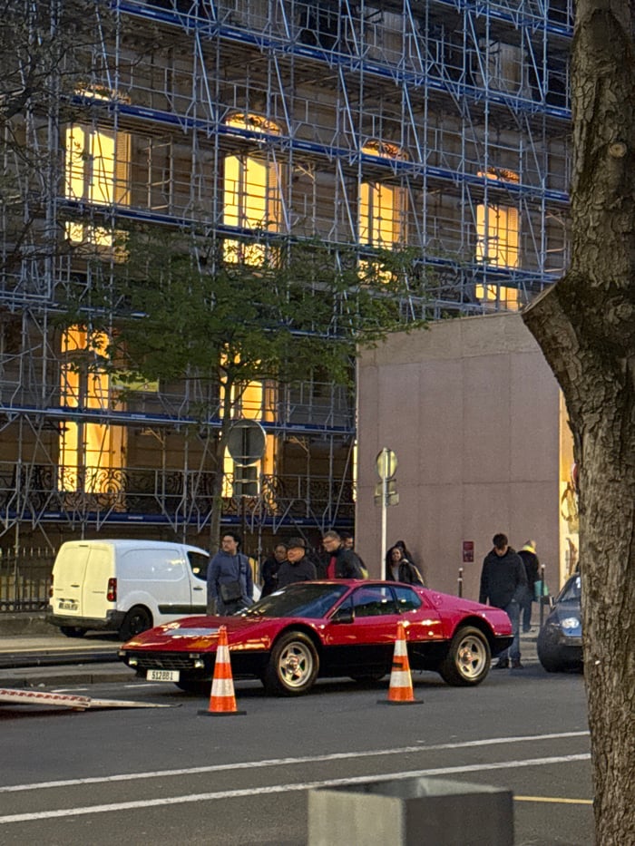 Luxury evening documented across Paris restaurants, hotels, shopping districts