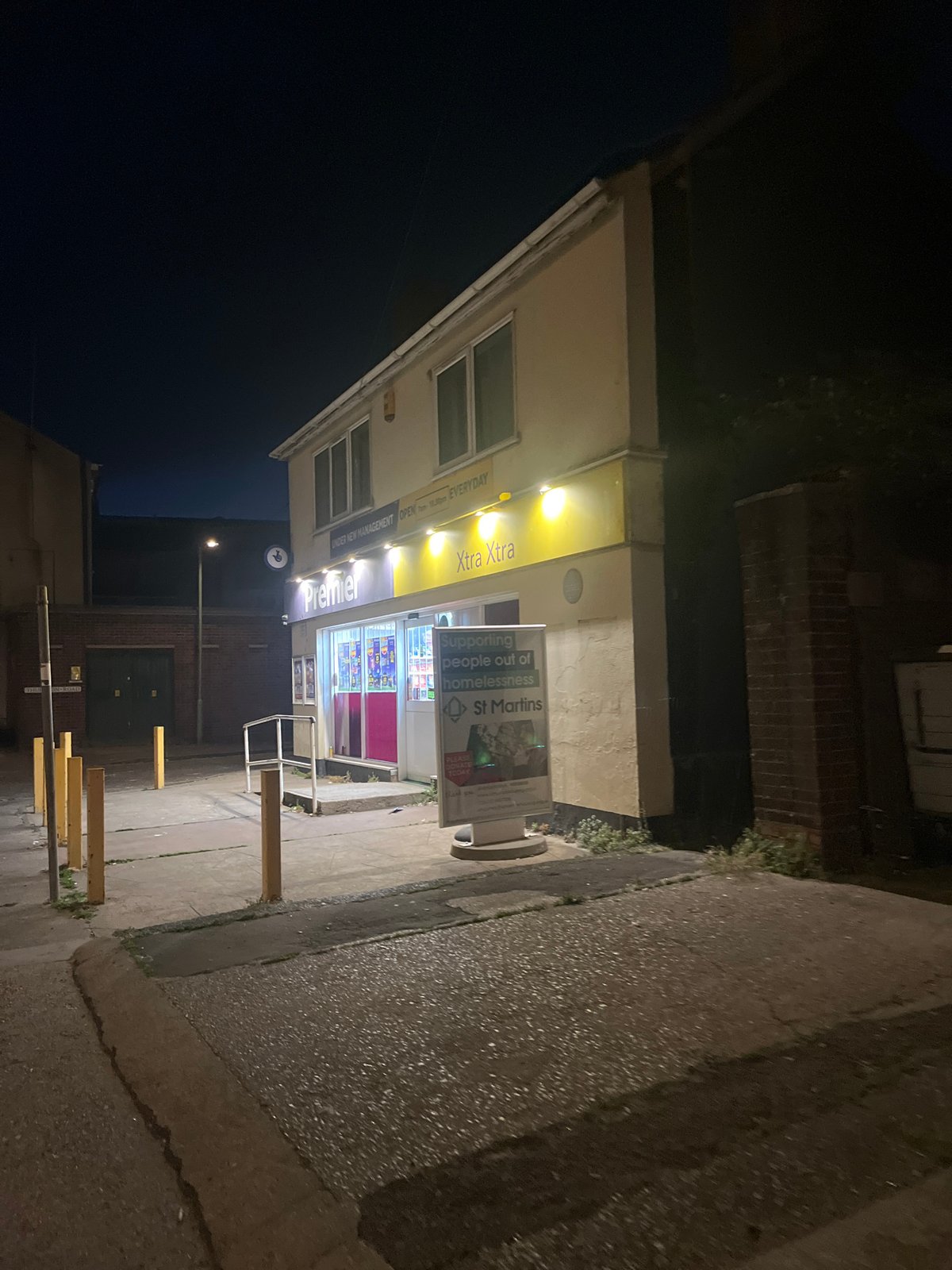 Nighttime street documentation captured across East Suffolk residential areas