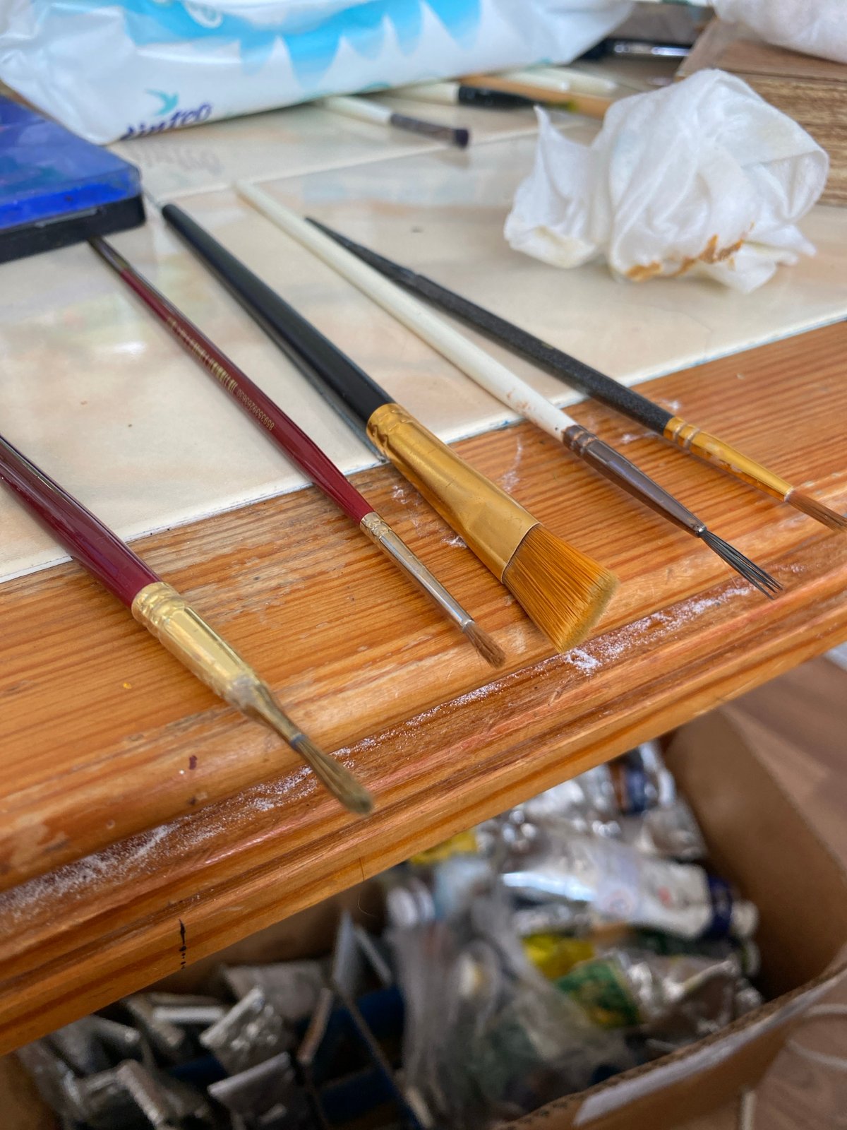 Oil painting session with tea and snacks in Bílina