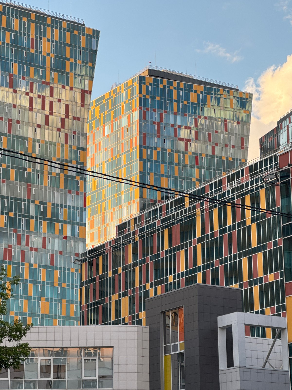 Witness documents Moscow architecture and urban scenes over afternoon hour