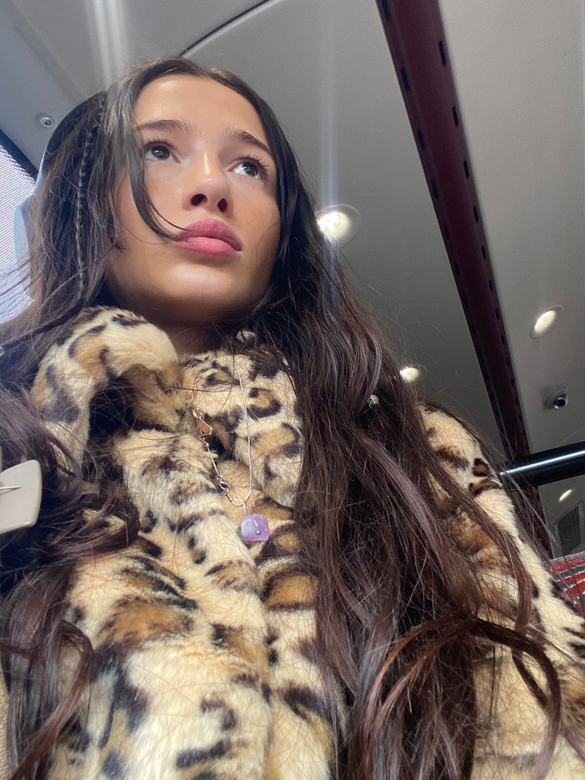 Woman photographed in portrait pose in London