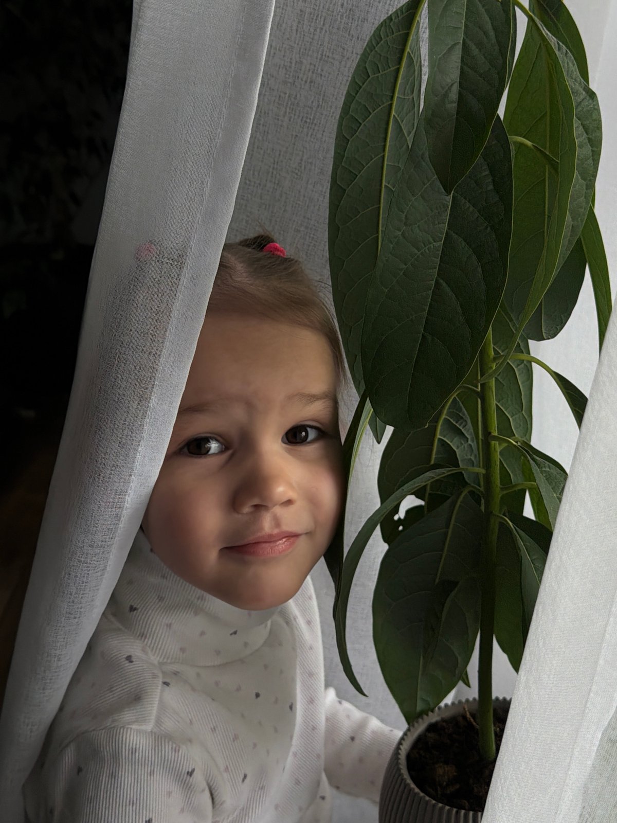 Mother and toddler share playful morning moments at Chaikovsky home