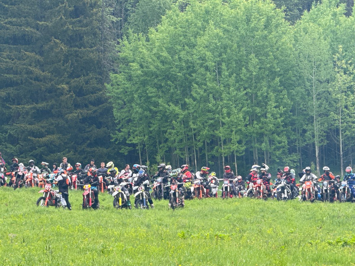 Motocross event draws dozens of riders to Russian field