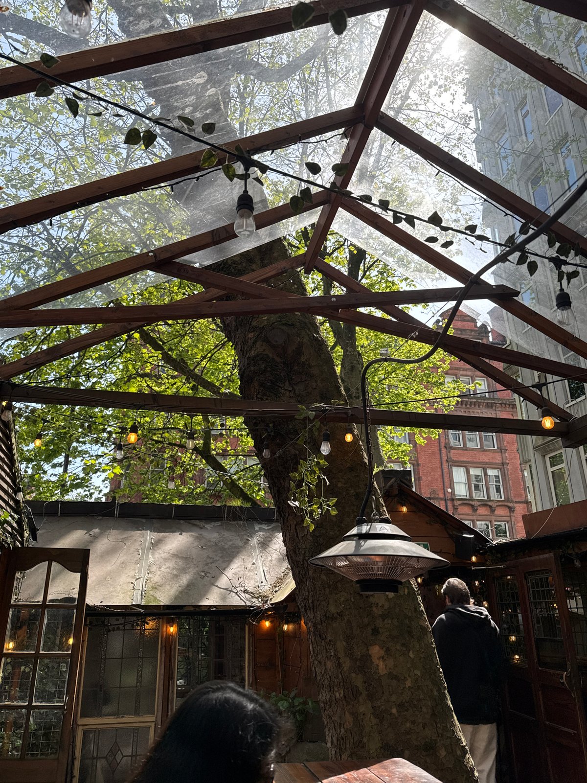Manchester treehouse gathering captured from unusual angles