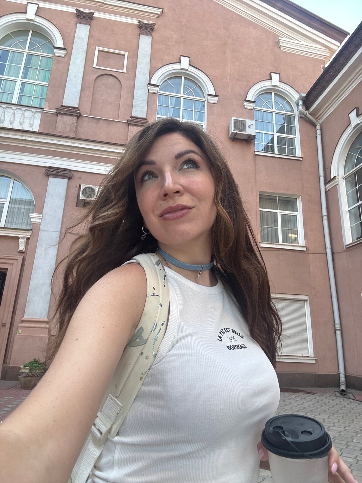 Exploring a historic theater in Kryvyi Rih, Ukraine