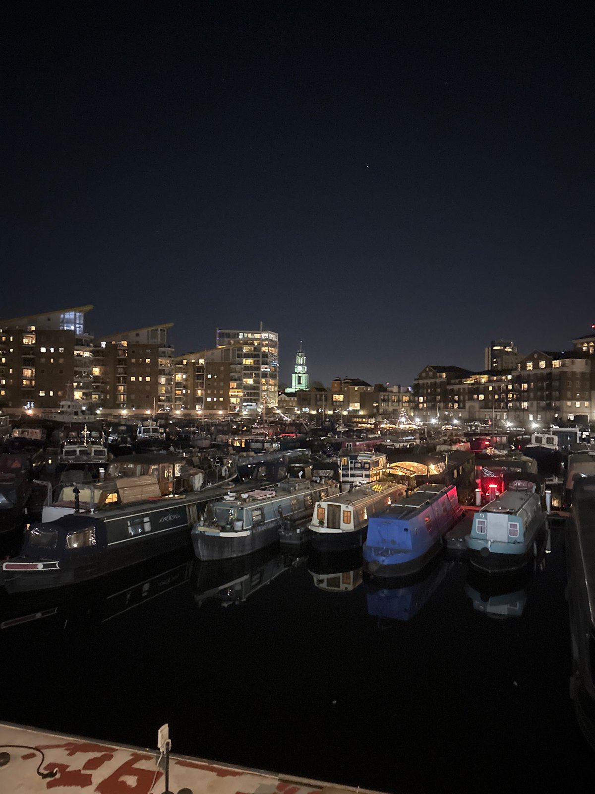 London waterfront property market documented by evening witness