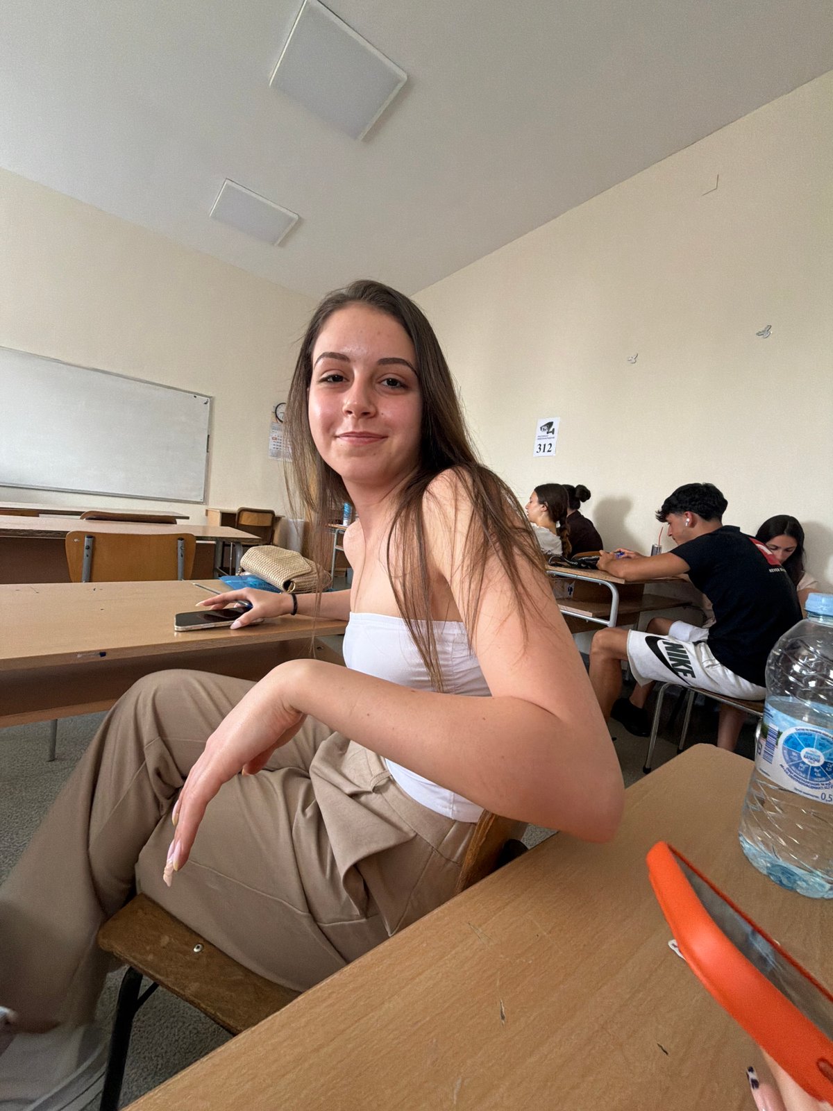 Young women gather in Burgas classroom setting