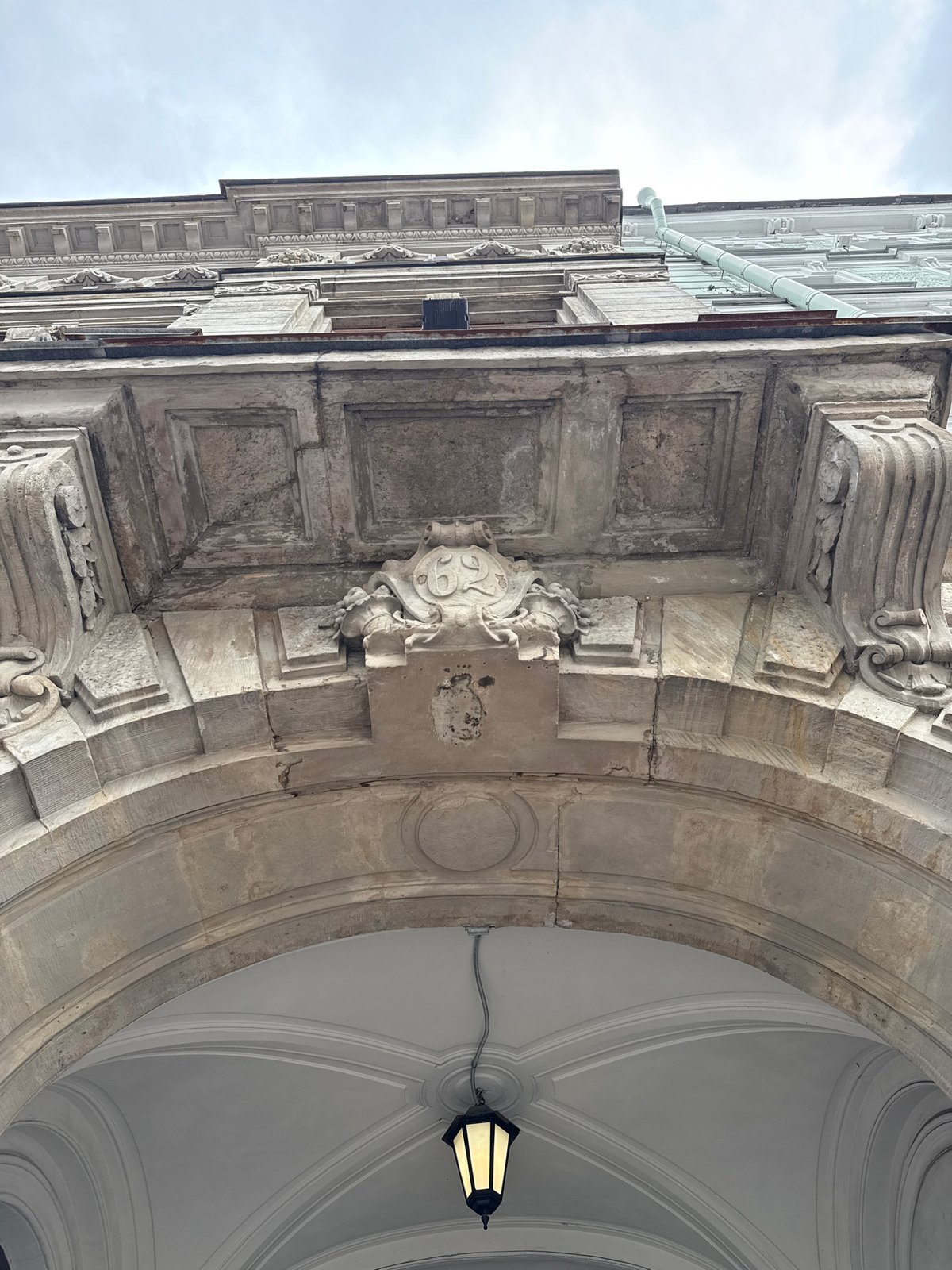 Historic Saint Petersburg architecture documented in morning photo survey