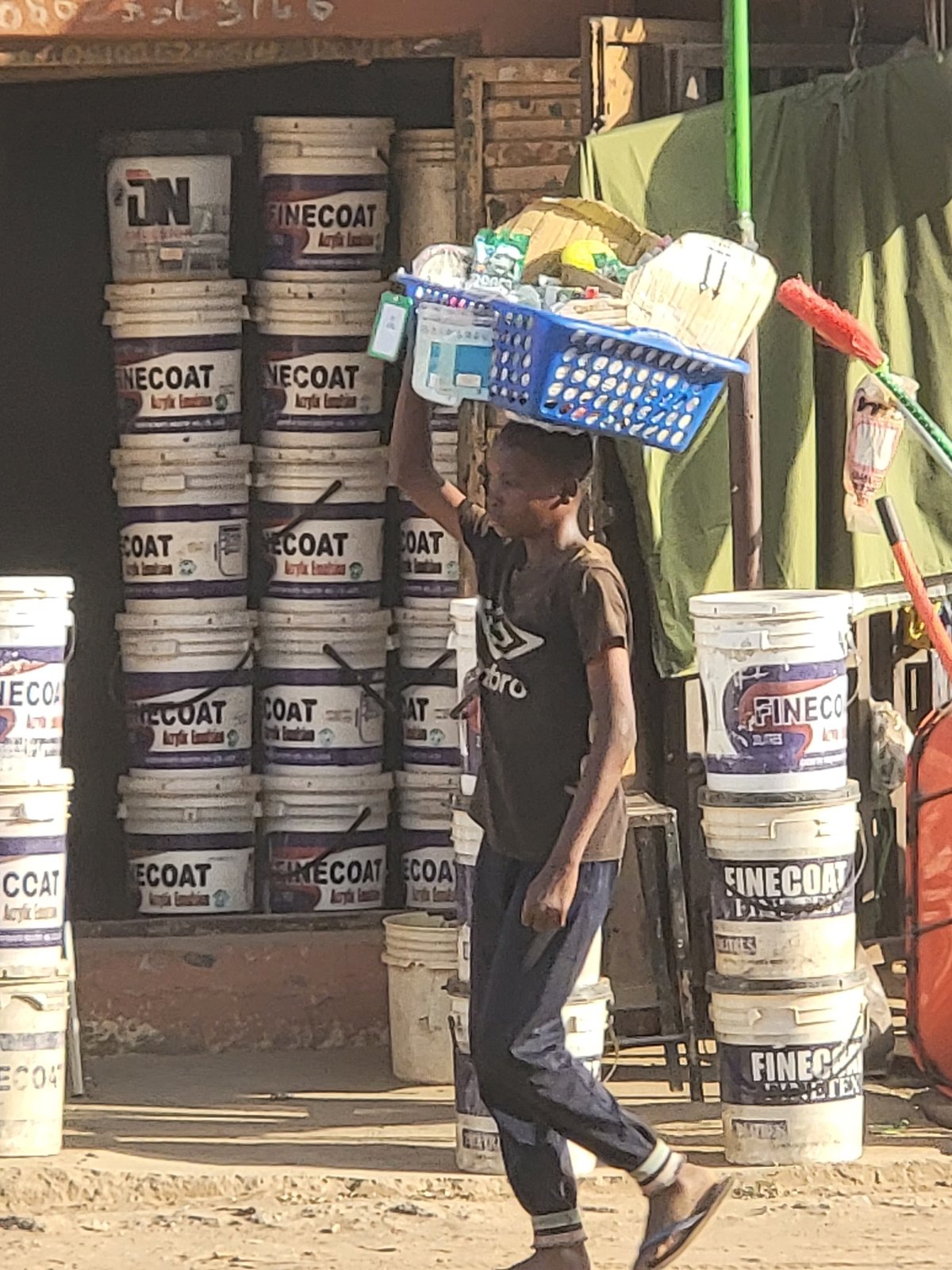 Daily street life documented in Maiburiji, Nigeria community
