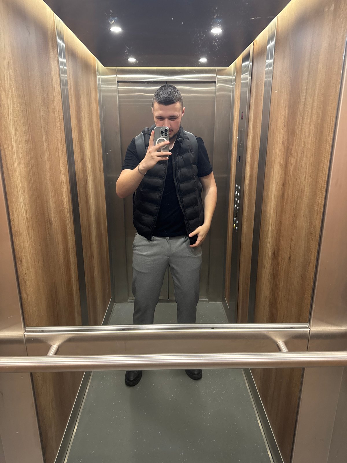 Sofia resident documents early morning routine with tea, selfies