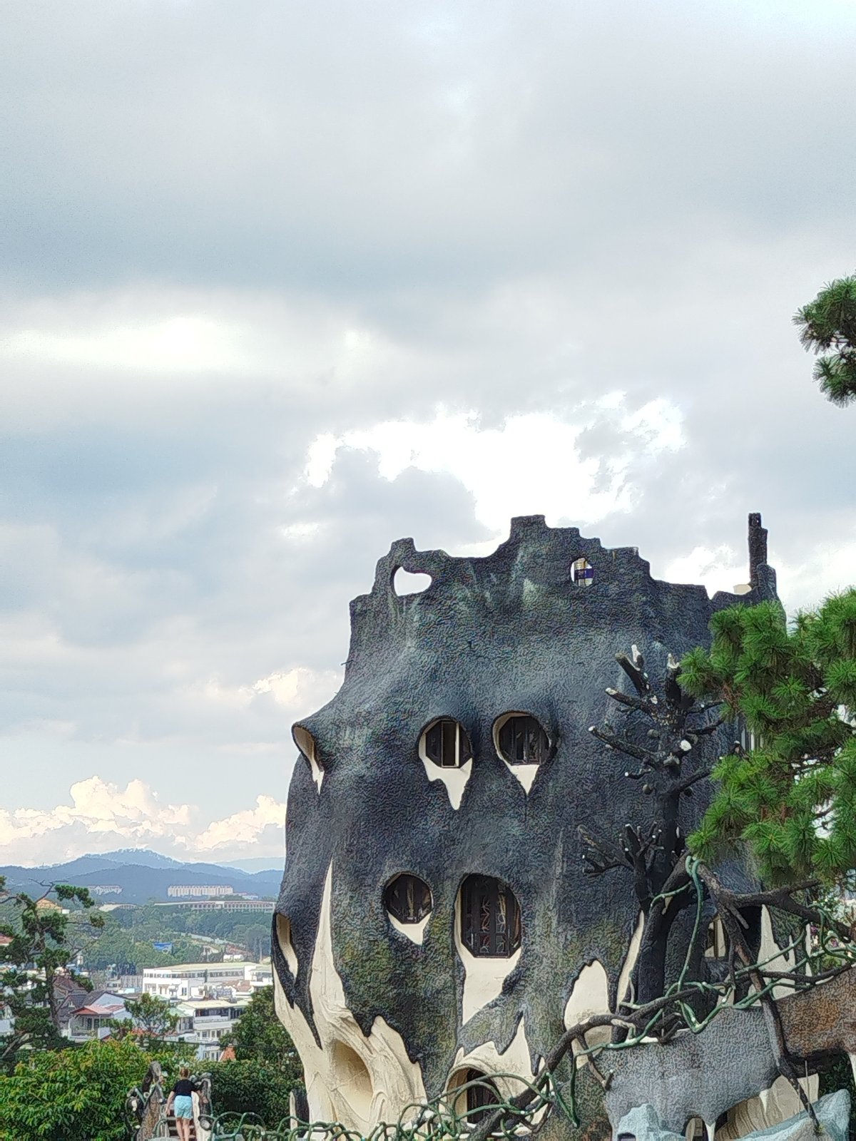Tourists explore Vietnam's famous Crazy House attraction in Da Lat