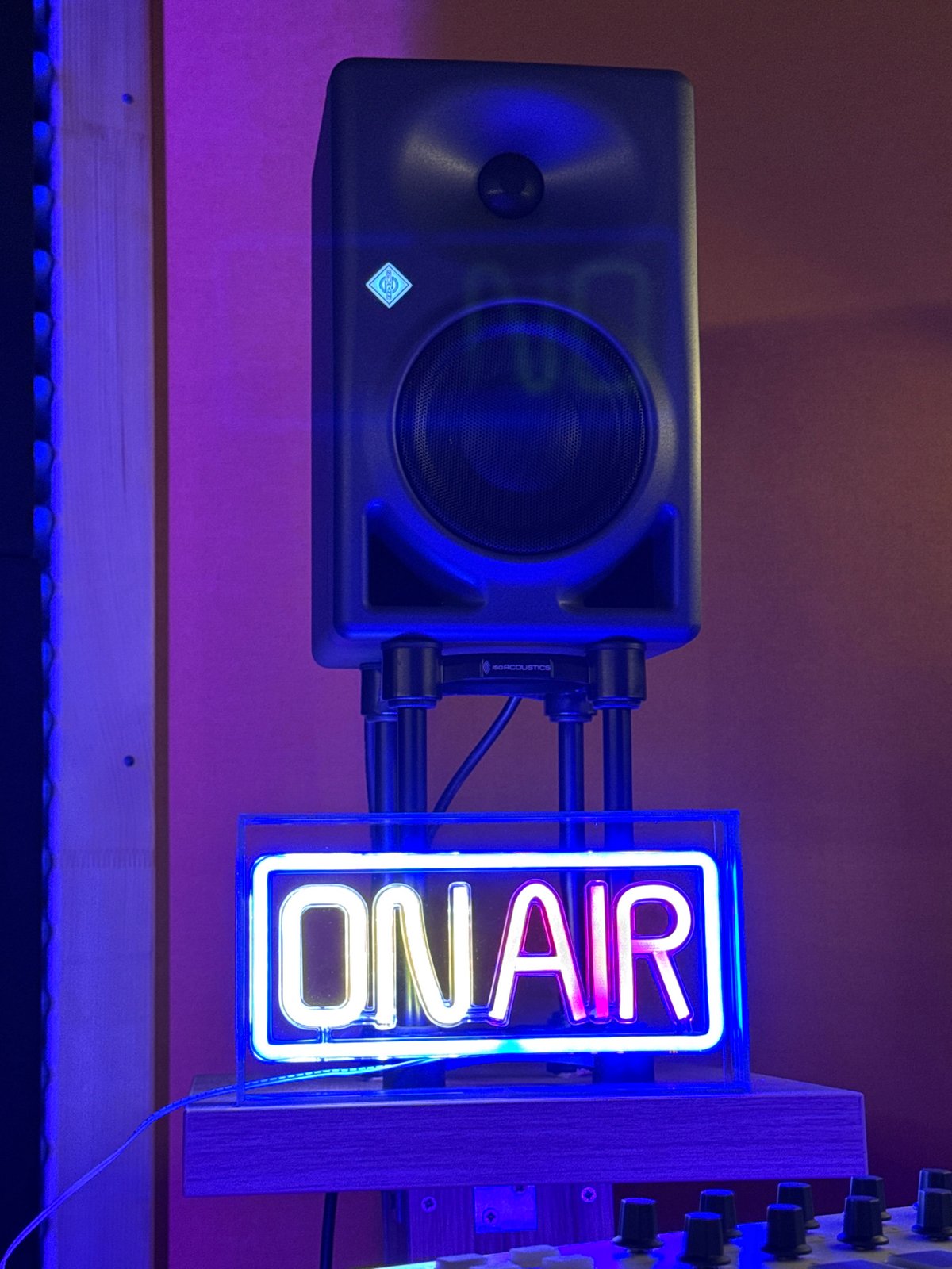 Recording session captured at Plovdiv music studio