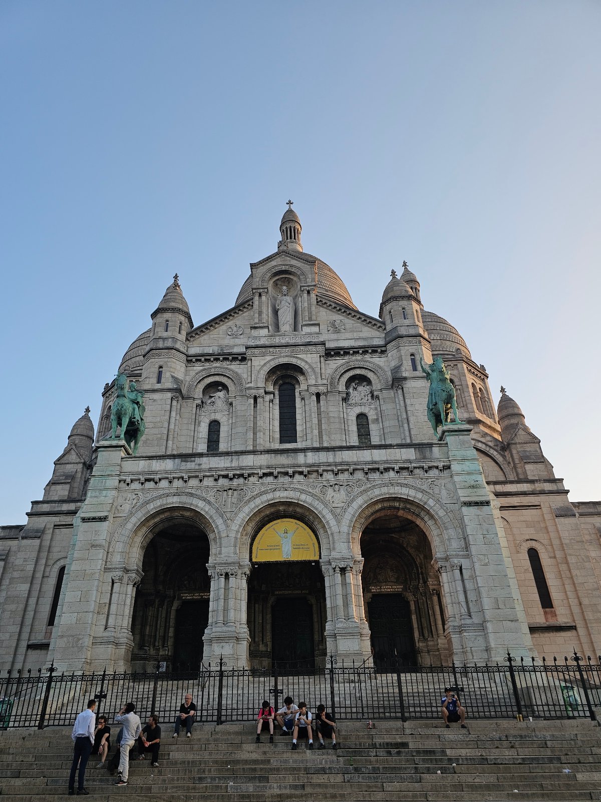 Sacré-Cœur and the Paris skyline from Montmartre