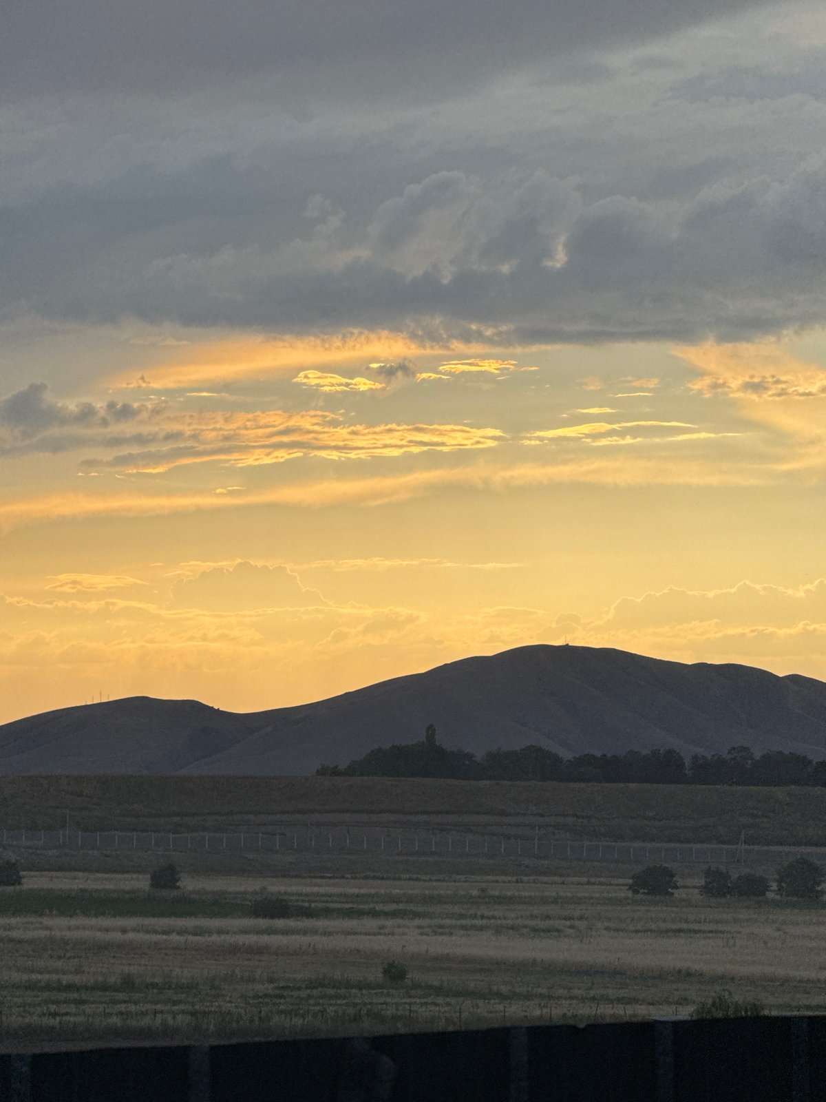 Mountain skies and valley views in Arashan, Kyrgyzstan
