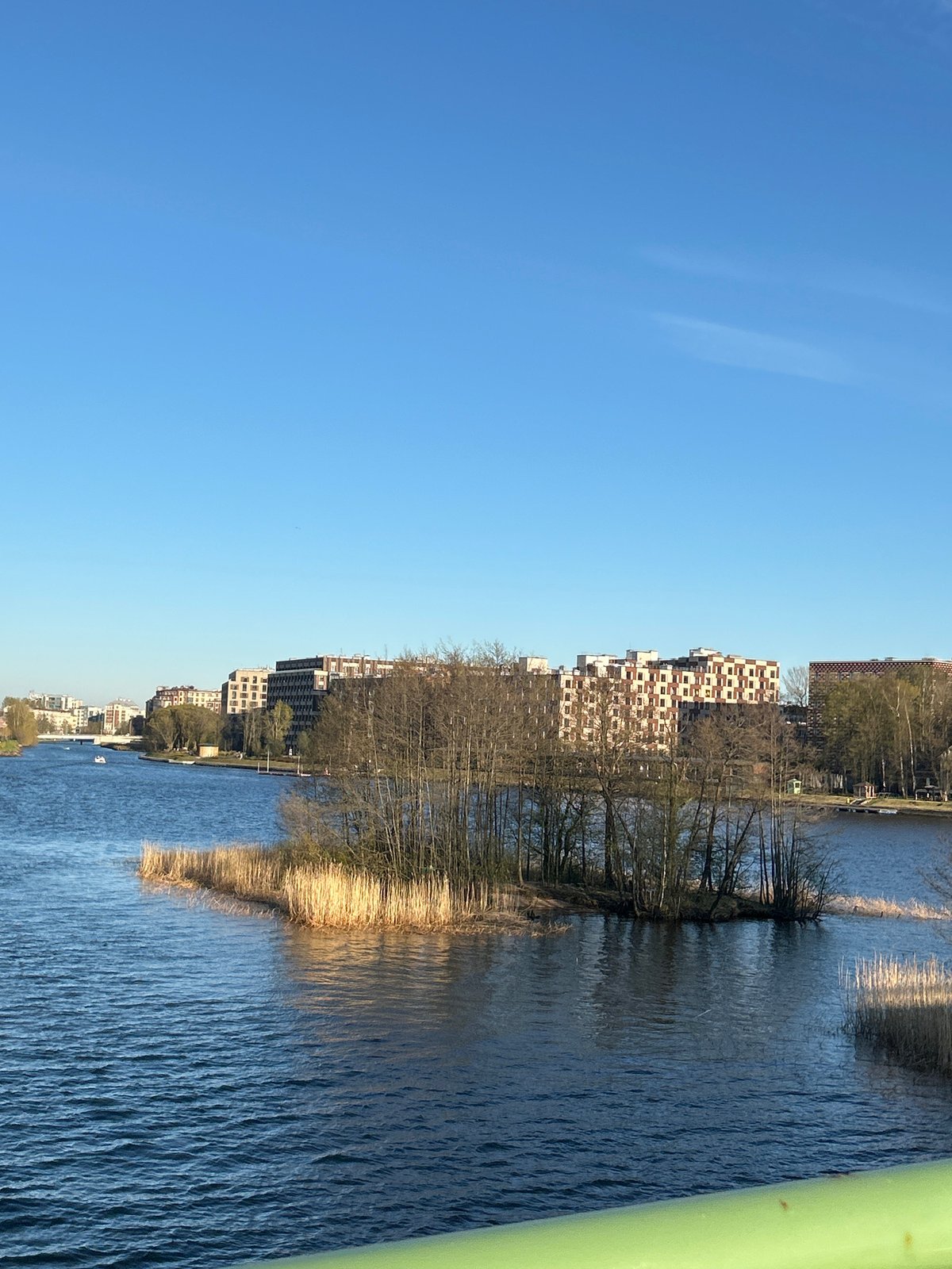 Spring evening walk documented across Saint Petersburg waterways and parks