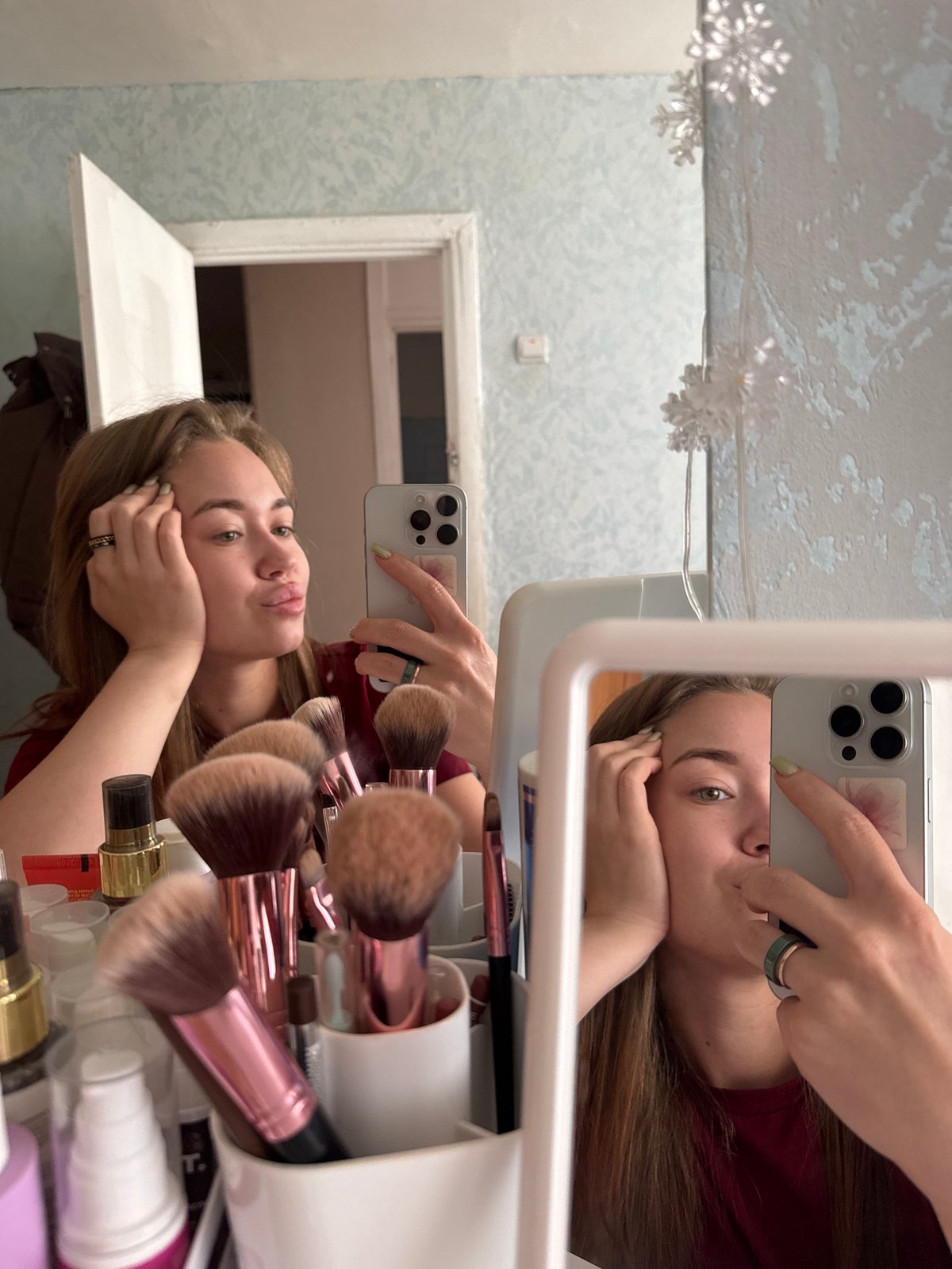 Late-night selfies and everyday moments in Chaikovsky, Russia
