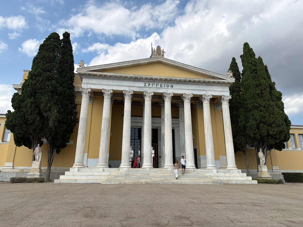 Athens' Zappeion Hall in neoclassical detail