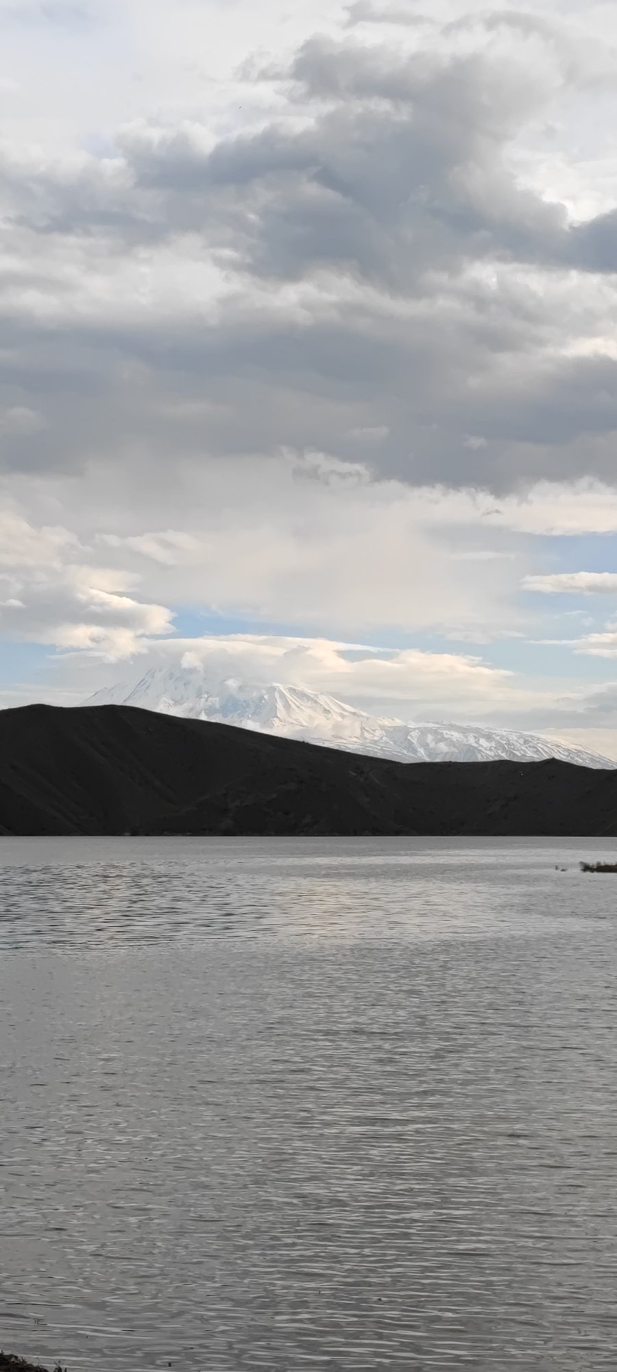 Lake views captured near Lanjazat, Armenia amid mountainous landscape