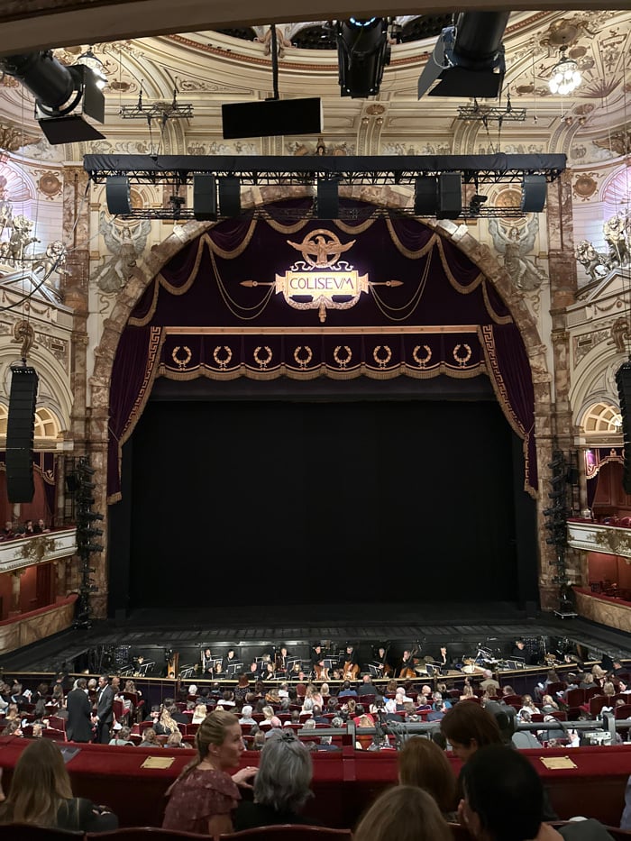 Patron attends Akram Khan's Giselle at London Coliseum