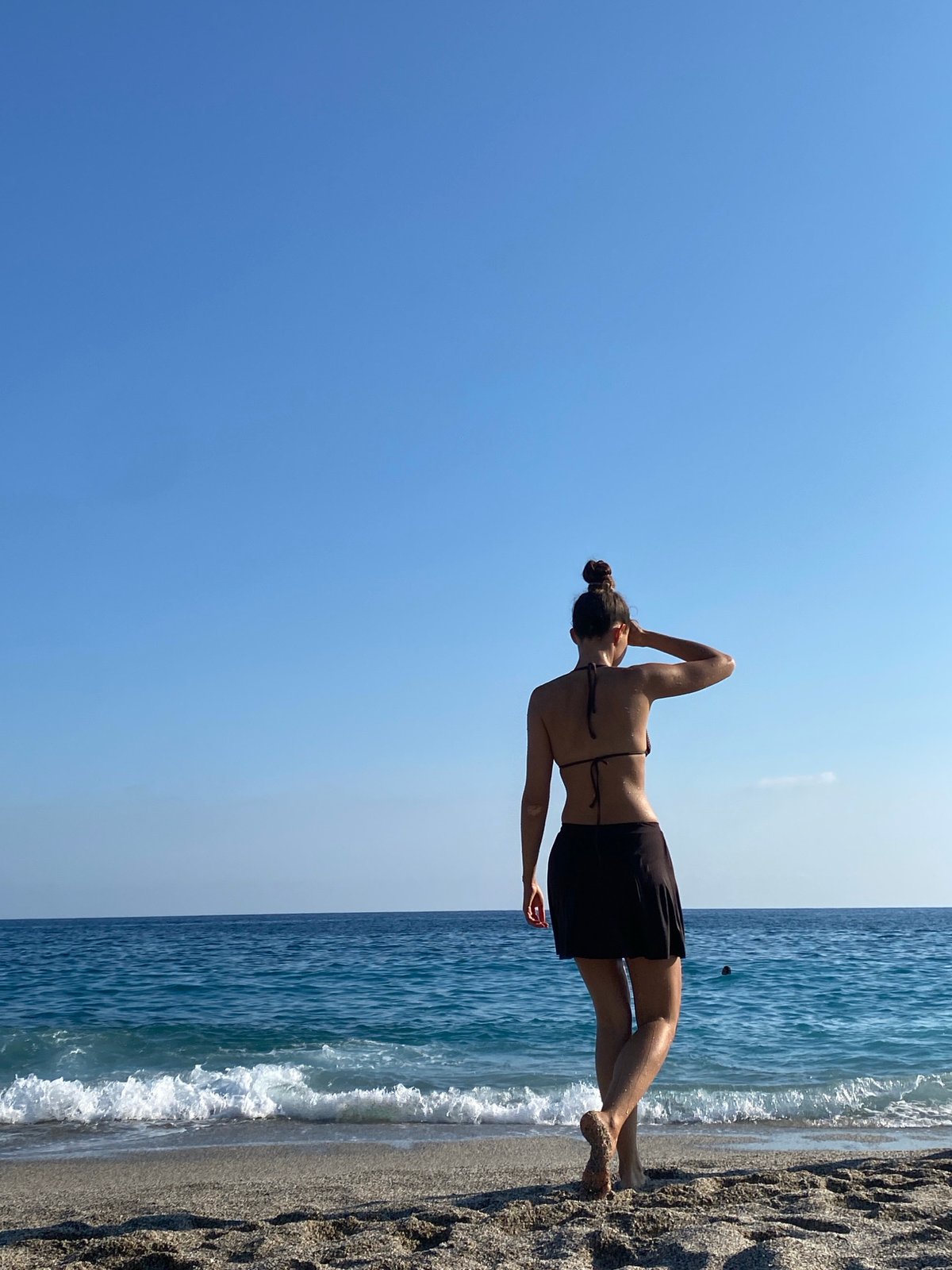 Afternoon at the beach in Alanya, Turkey