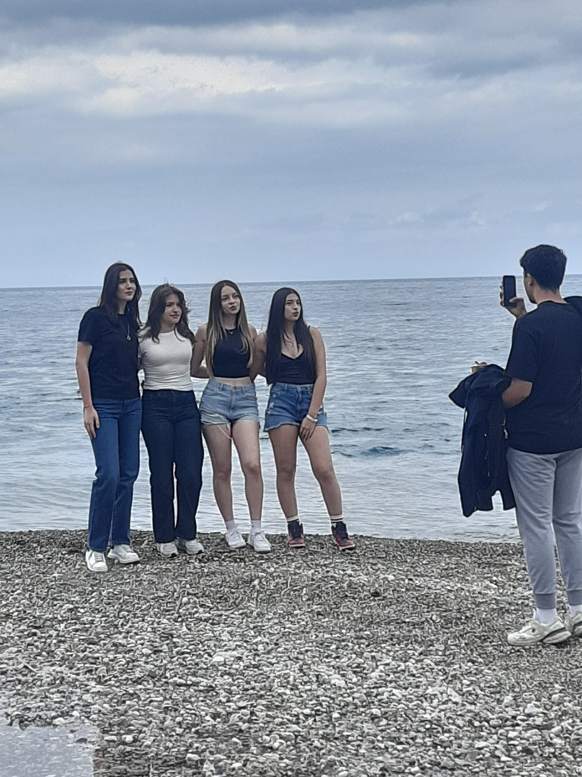 Beach day activities captured in Kemer, Turkey