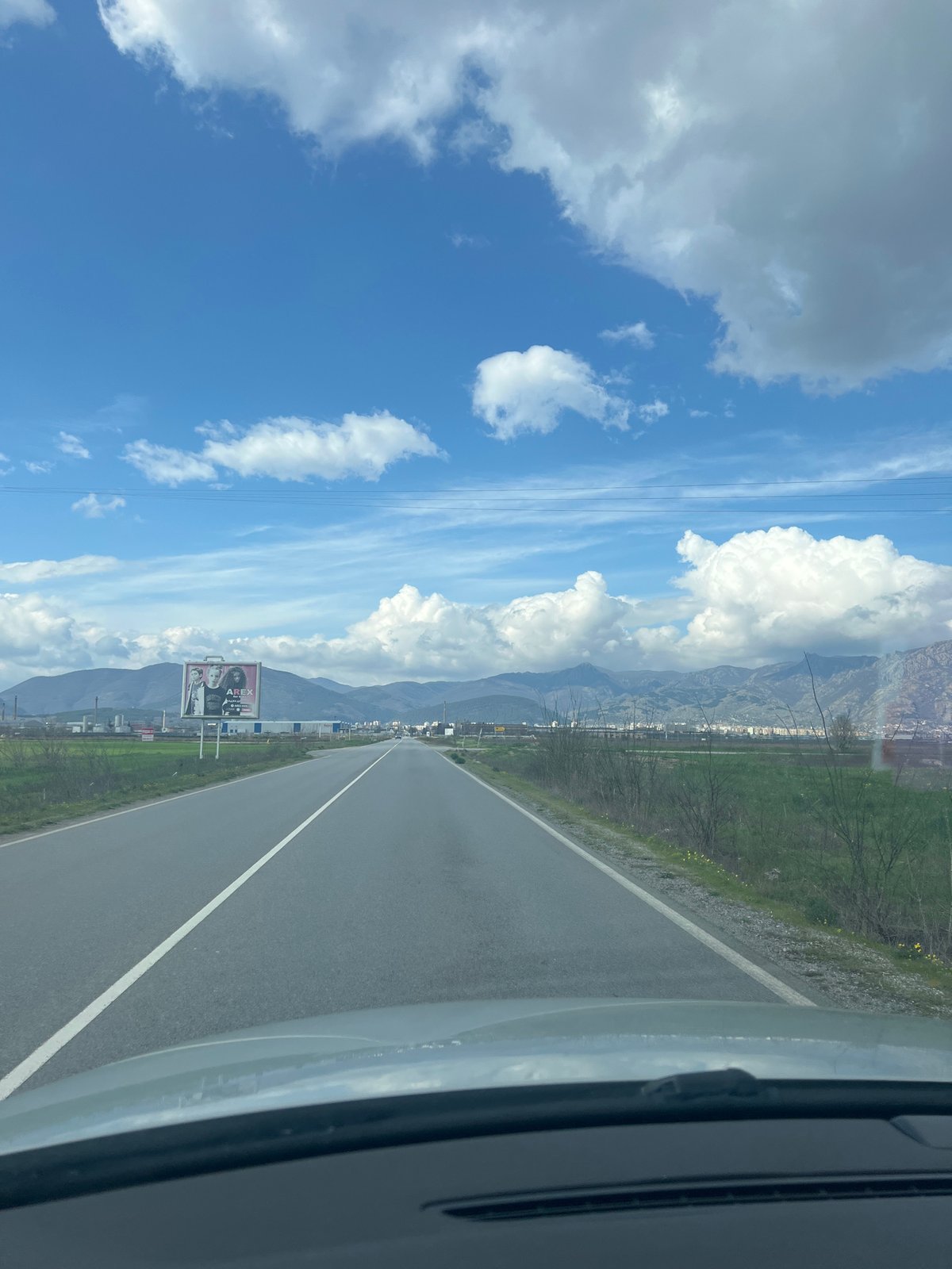 Spring day travel and landscape views documented in Sliven