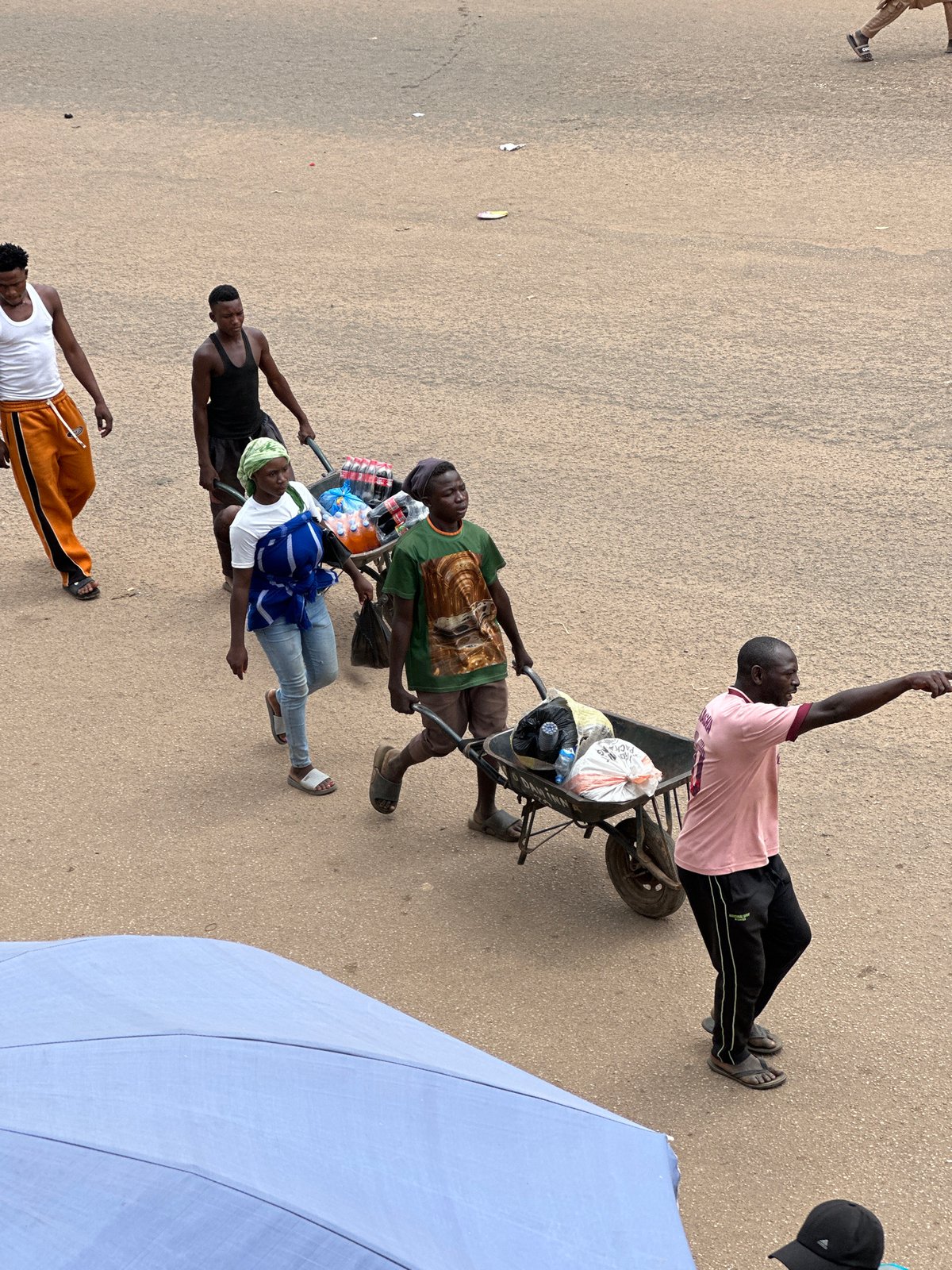 Daily street life and commerce documented in Bukuru, Nigeria