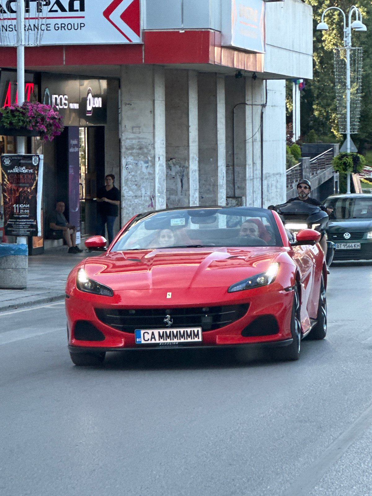 Evening street life and city views in Veliko Tarnovo, Bulgaria