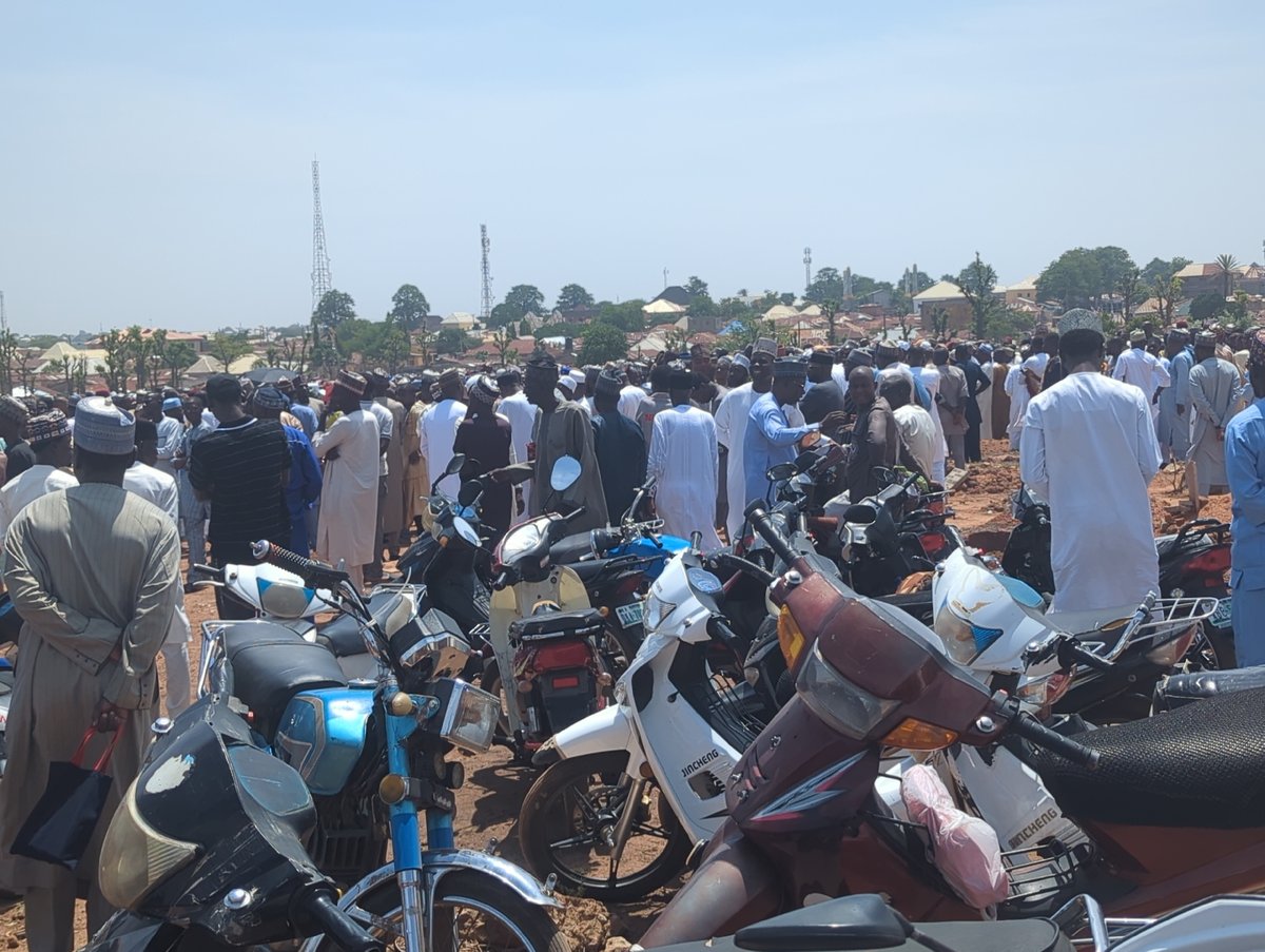 Large communal gathering draws men to Sardauna, Nigeria