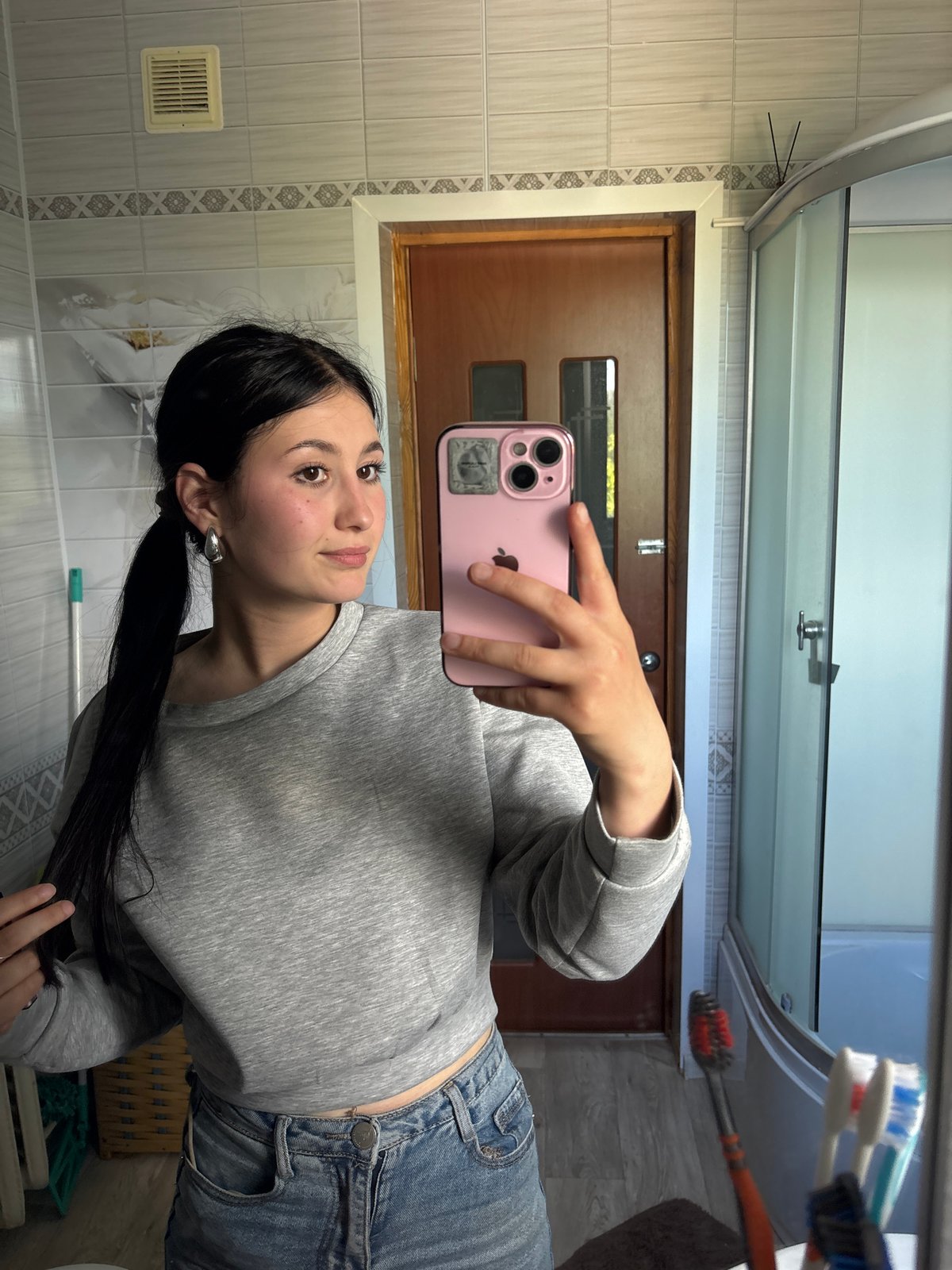 Casual selfie series around Fokino, indoors and out