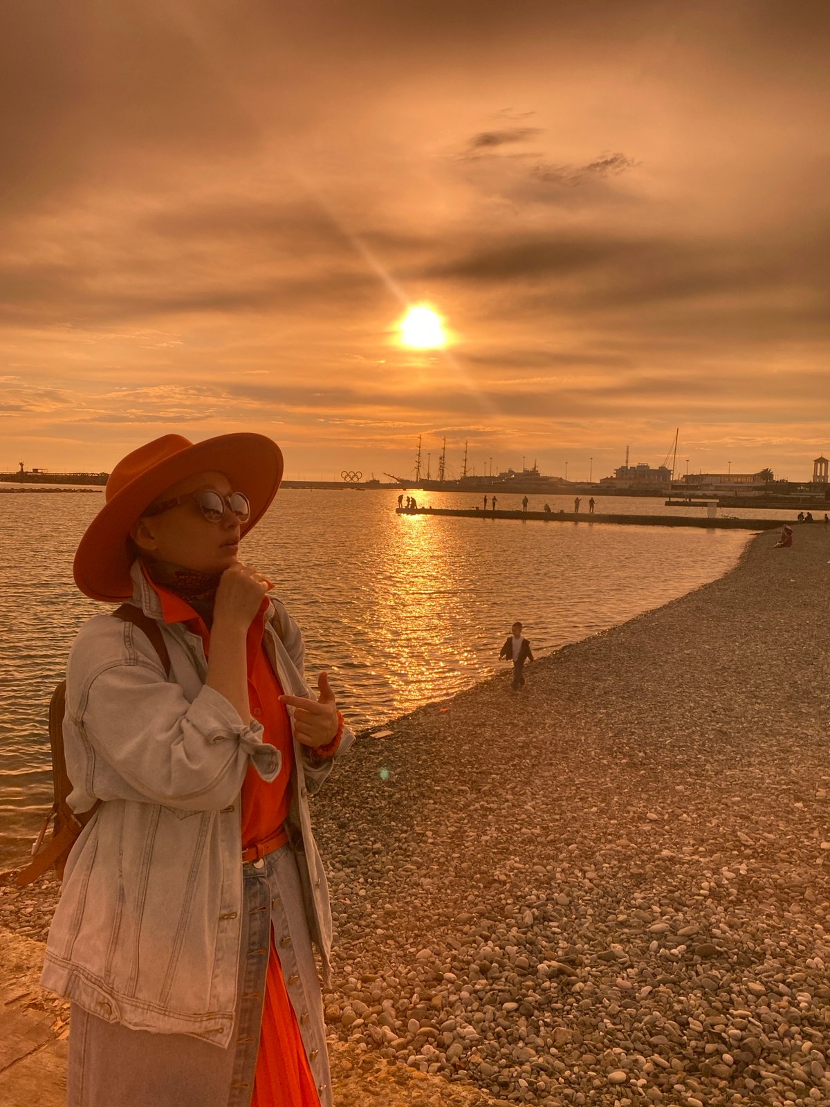 Evening leisure activities captured across Sochi waterfront and sports venues