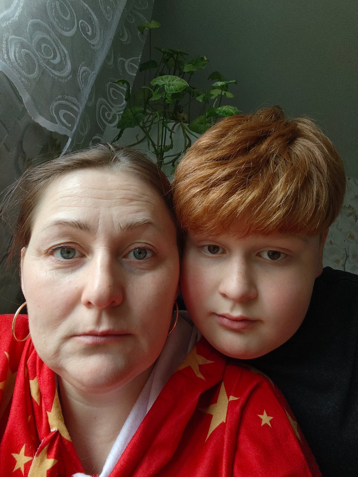 Woman documents morning moments in rural Russian village