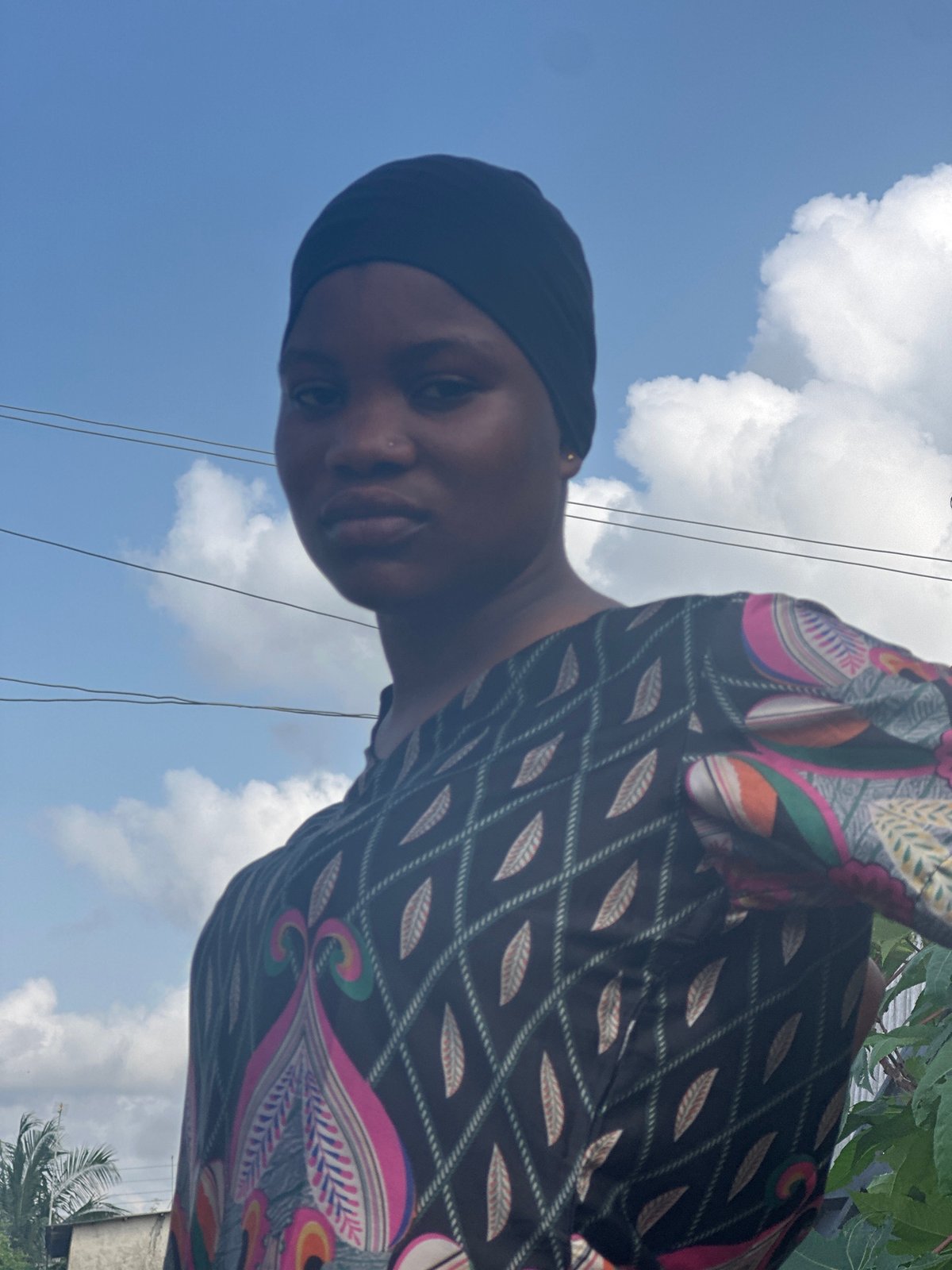 Portrait photography session captured in Badagry, Nigeria morning hours