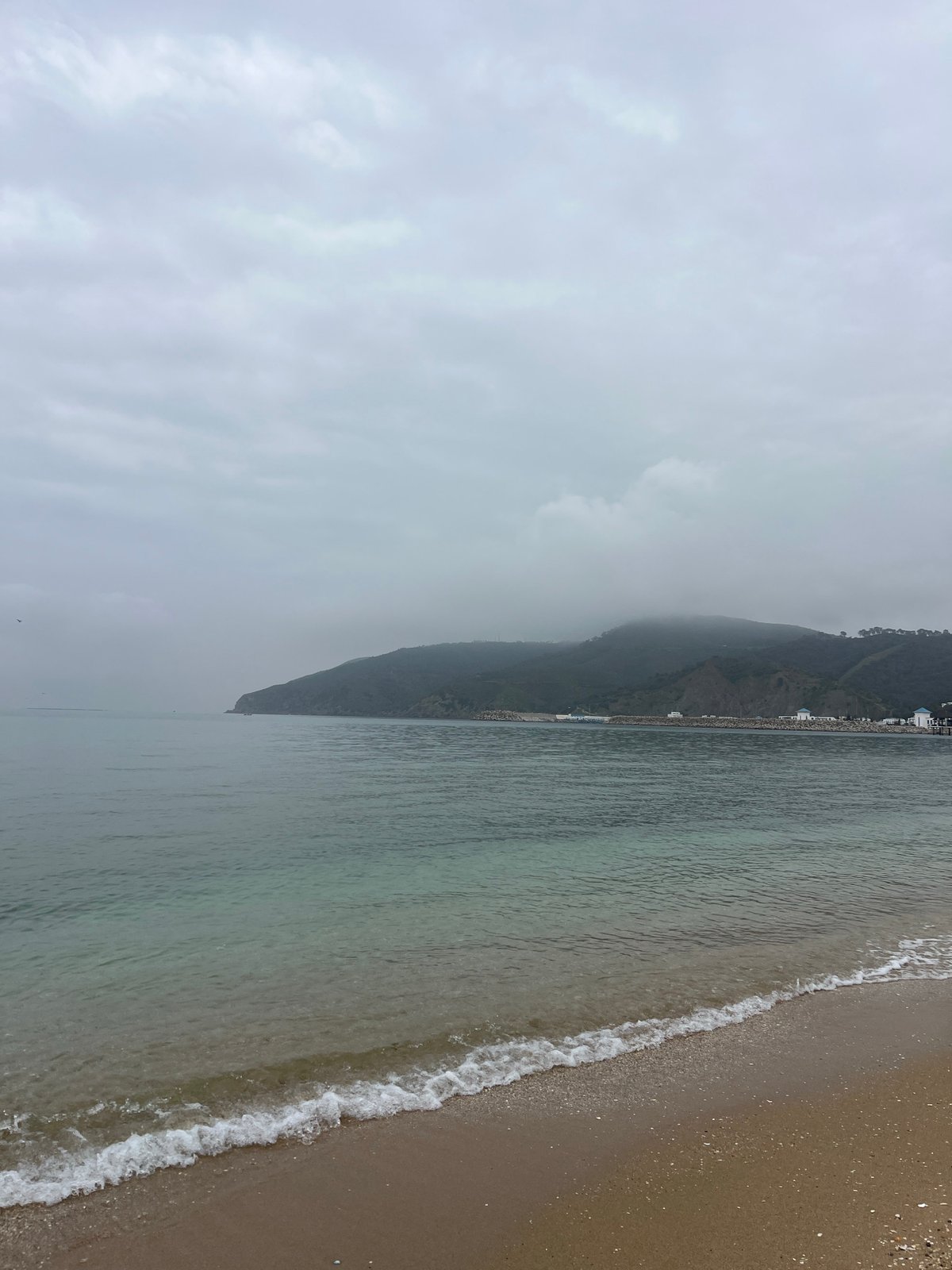 Overcast afternoon documented in coastal M'Diq, Morocco