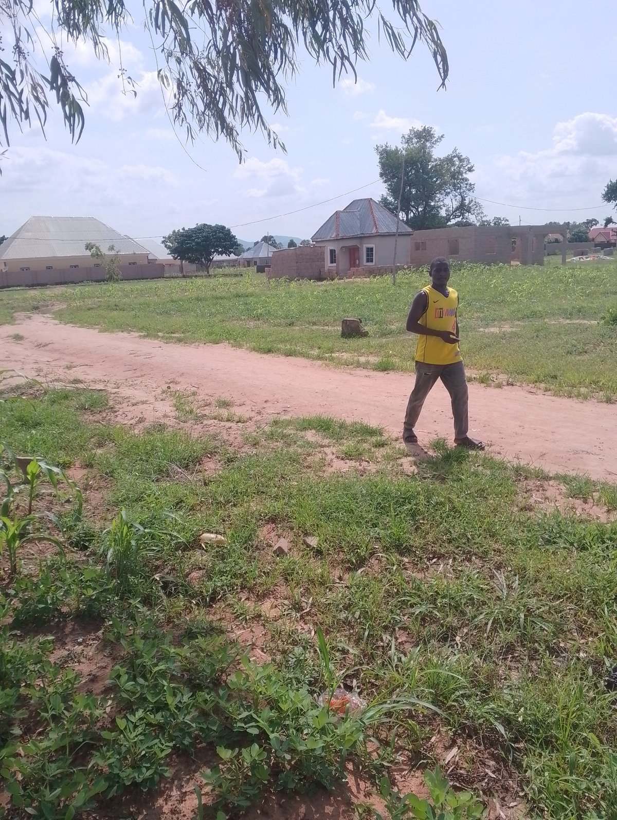 Everyday scenes from a rural Nigerian farming settlement