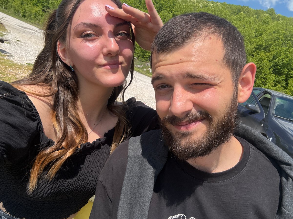 Couple documents hour-long photo session in Bulgarian countryside