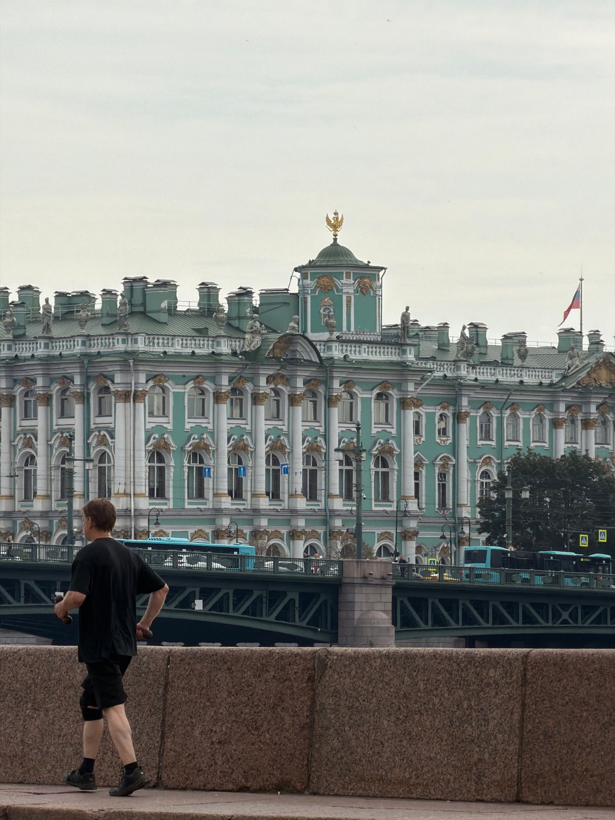 Morning walk through Saint Petersburg's historic imperial core