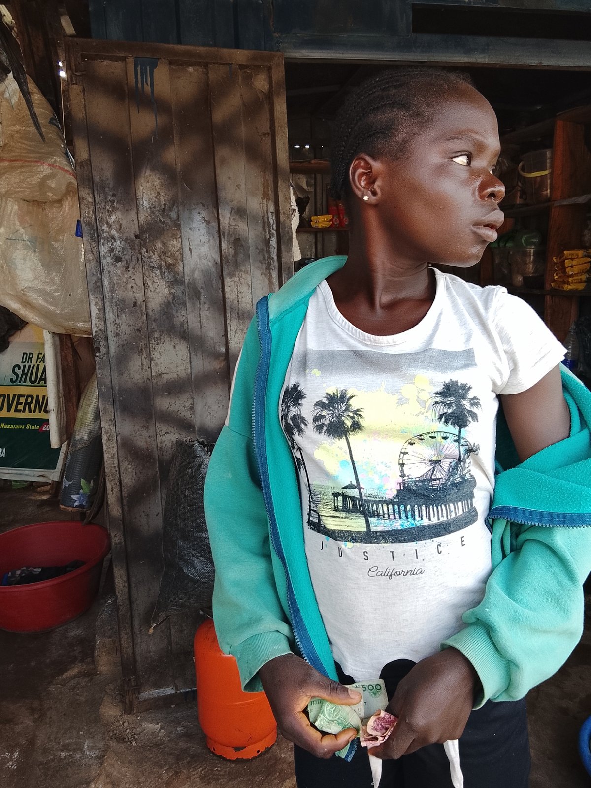 Morning life in Akwanga: workouts, market work, and street scenes